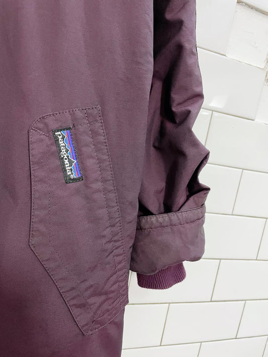 vintage 90s patagonia fleece lined parka