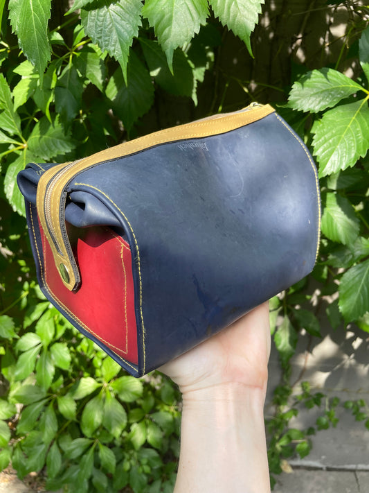 vintage christian dior toiletries bag