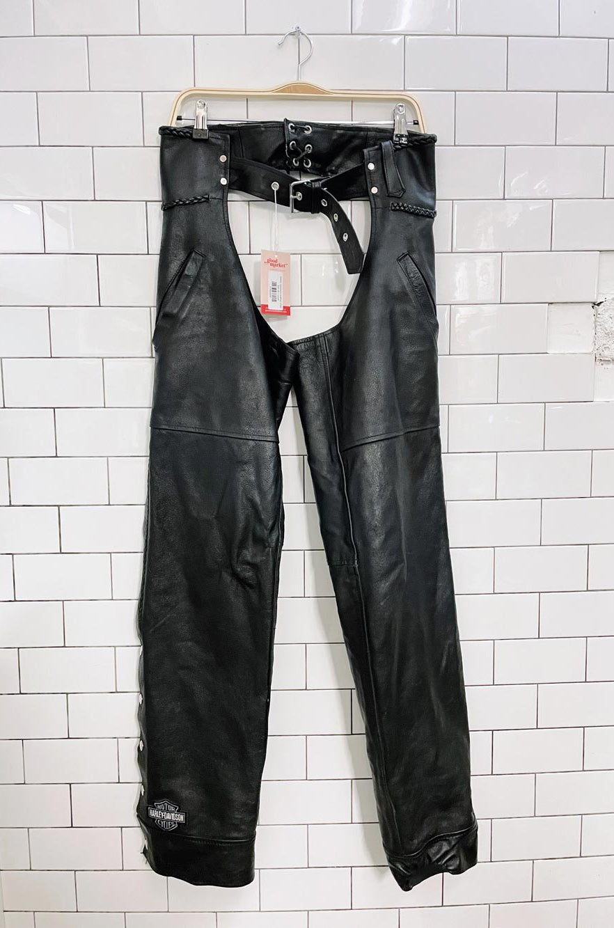 harley davidson leather chaps