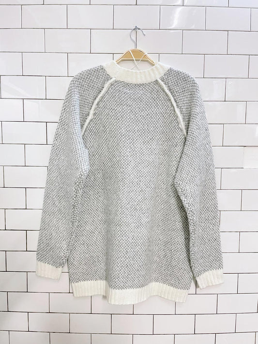 windriver heritage textured knit sweater