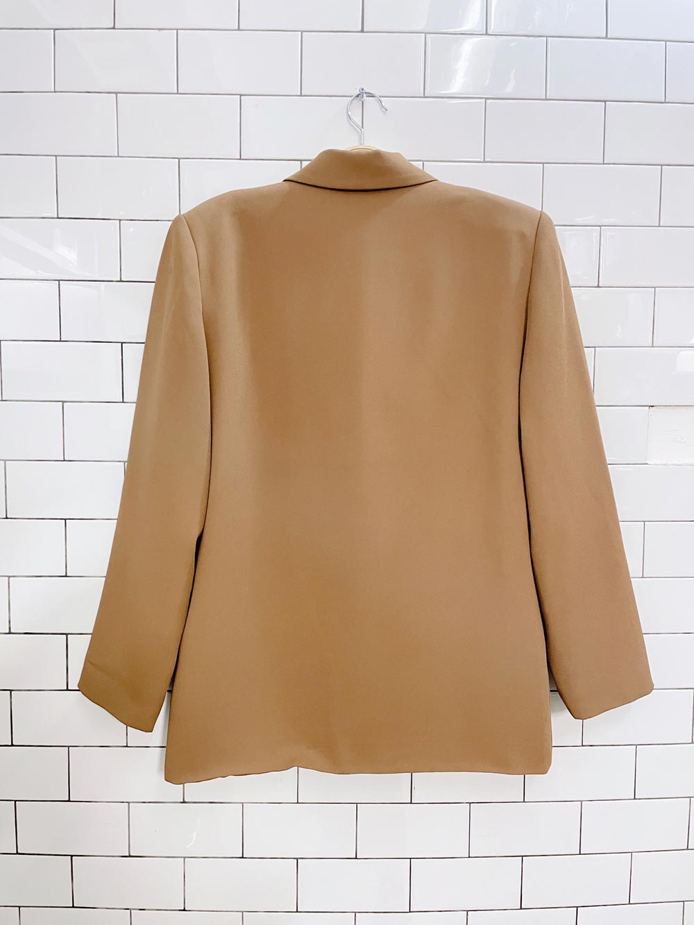 vintage via moda paris camel blazer