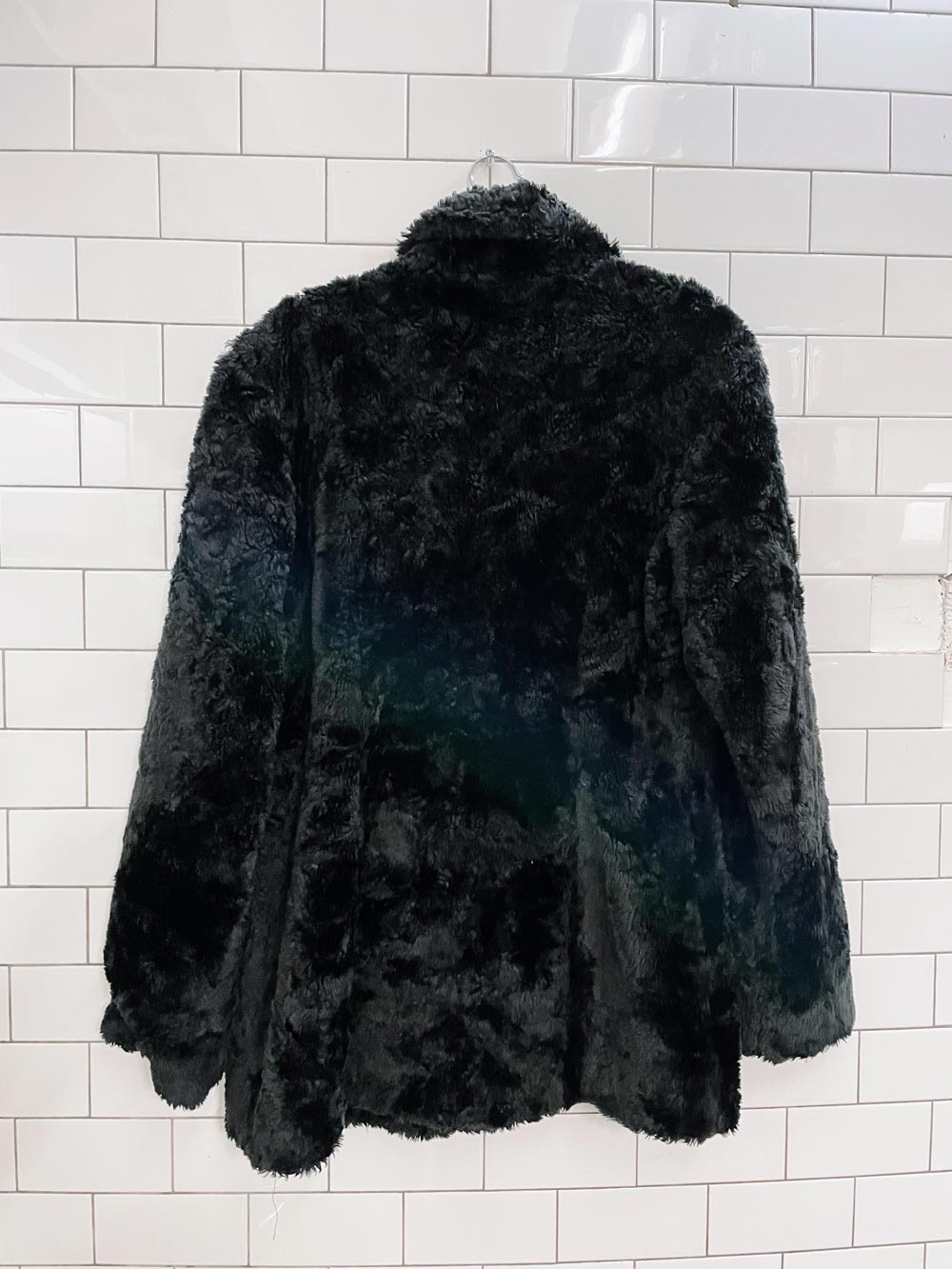 vintage 90s bb dakota faux fur coat