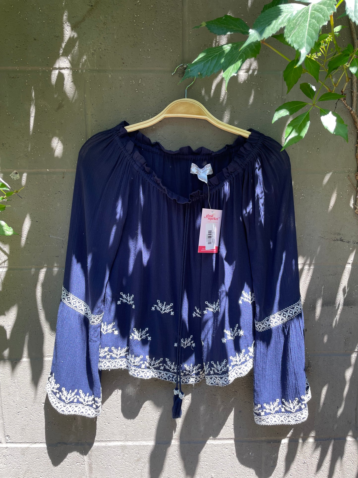 band of gypsies boho off shoulder top