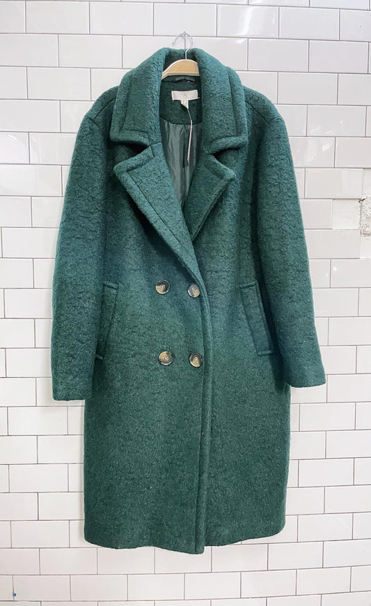 a mtl wool-blend double breasted coat