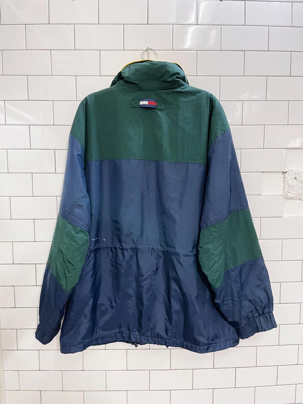 vintage 90s tommy hilfiger fleece lined parka