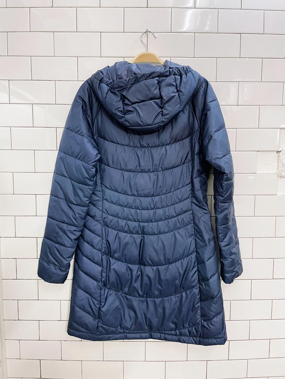 columbia poly-fill hooded puffer coat