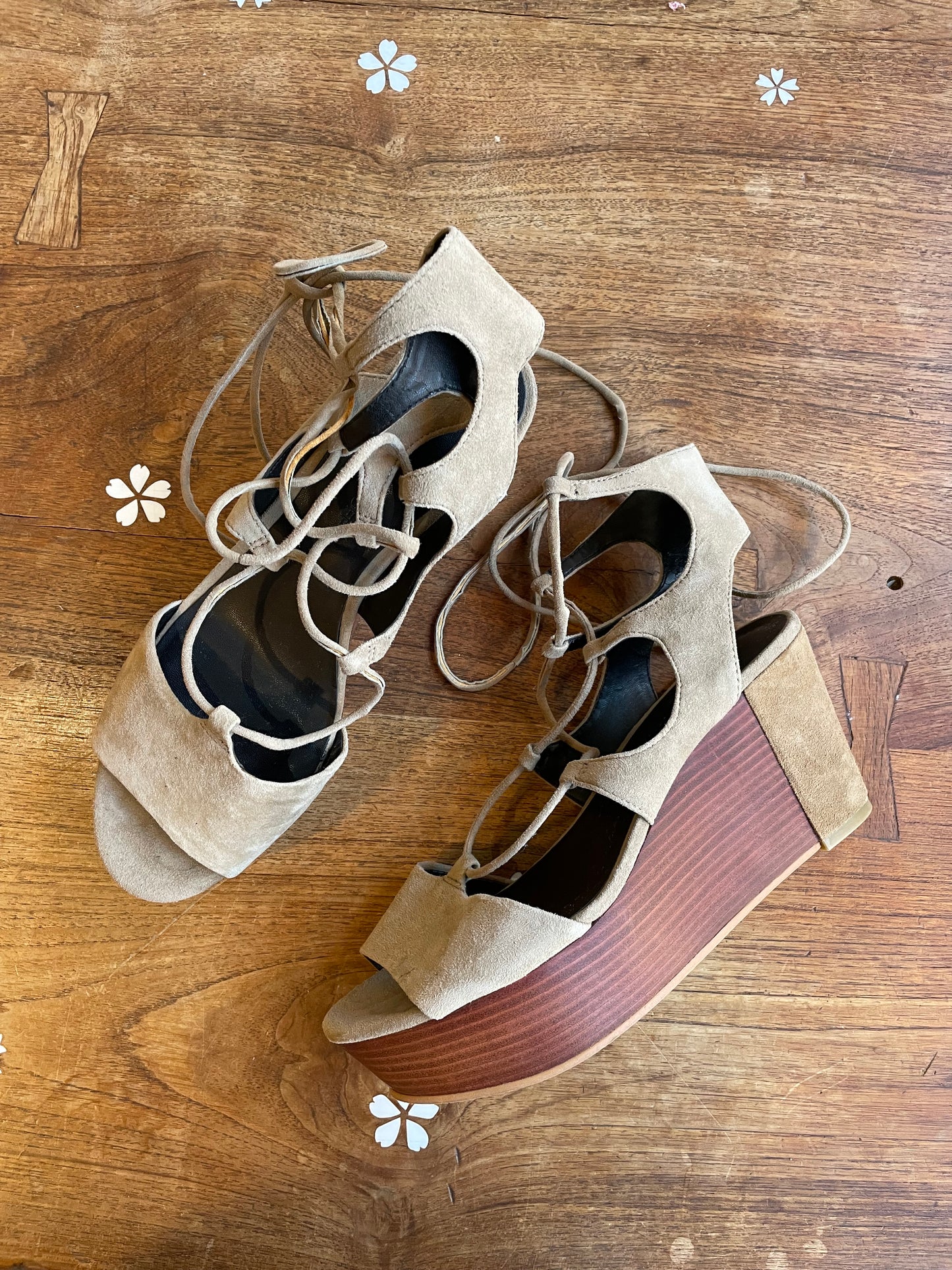 rebecca minkoff cady lace up platform sandal