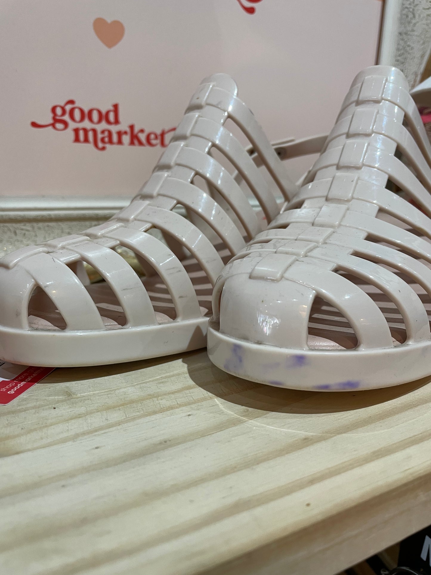 melissa panama disco jelly sandals