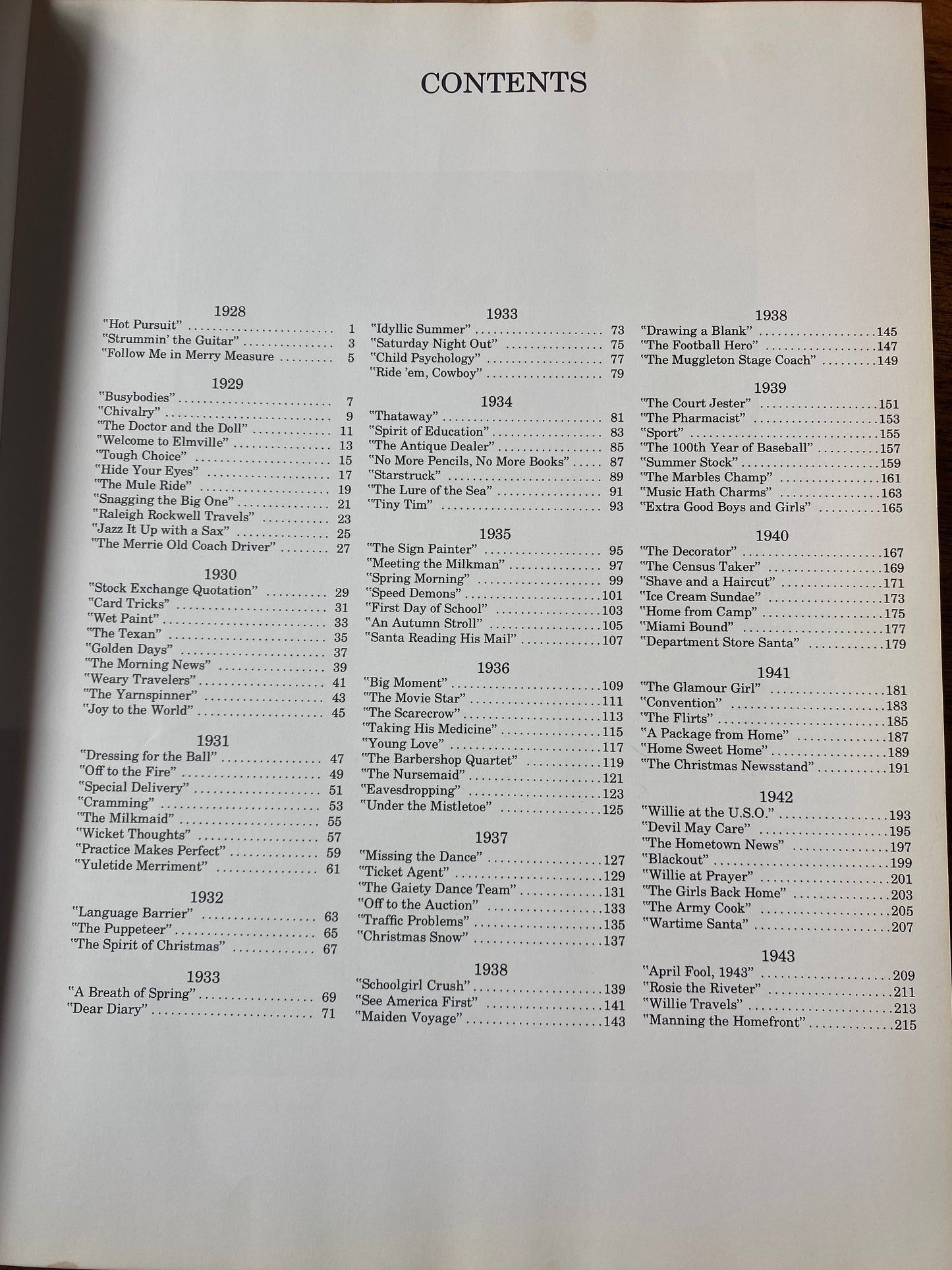 vintage 70s norman rockwell hardcover