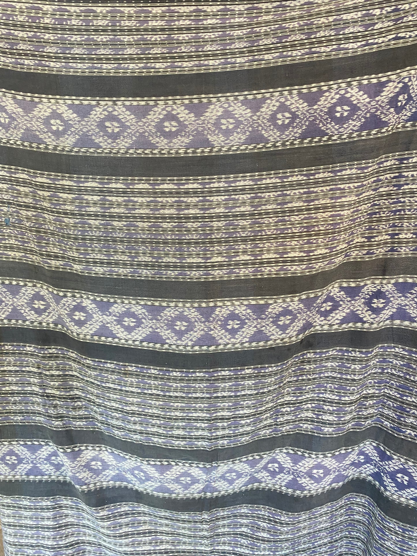 vintage xl boho woven beach/picnic blanket