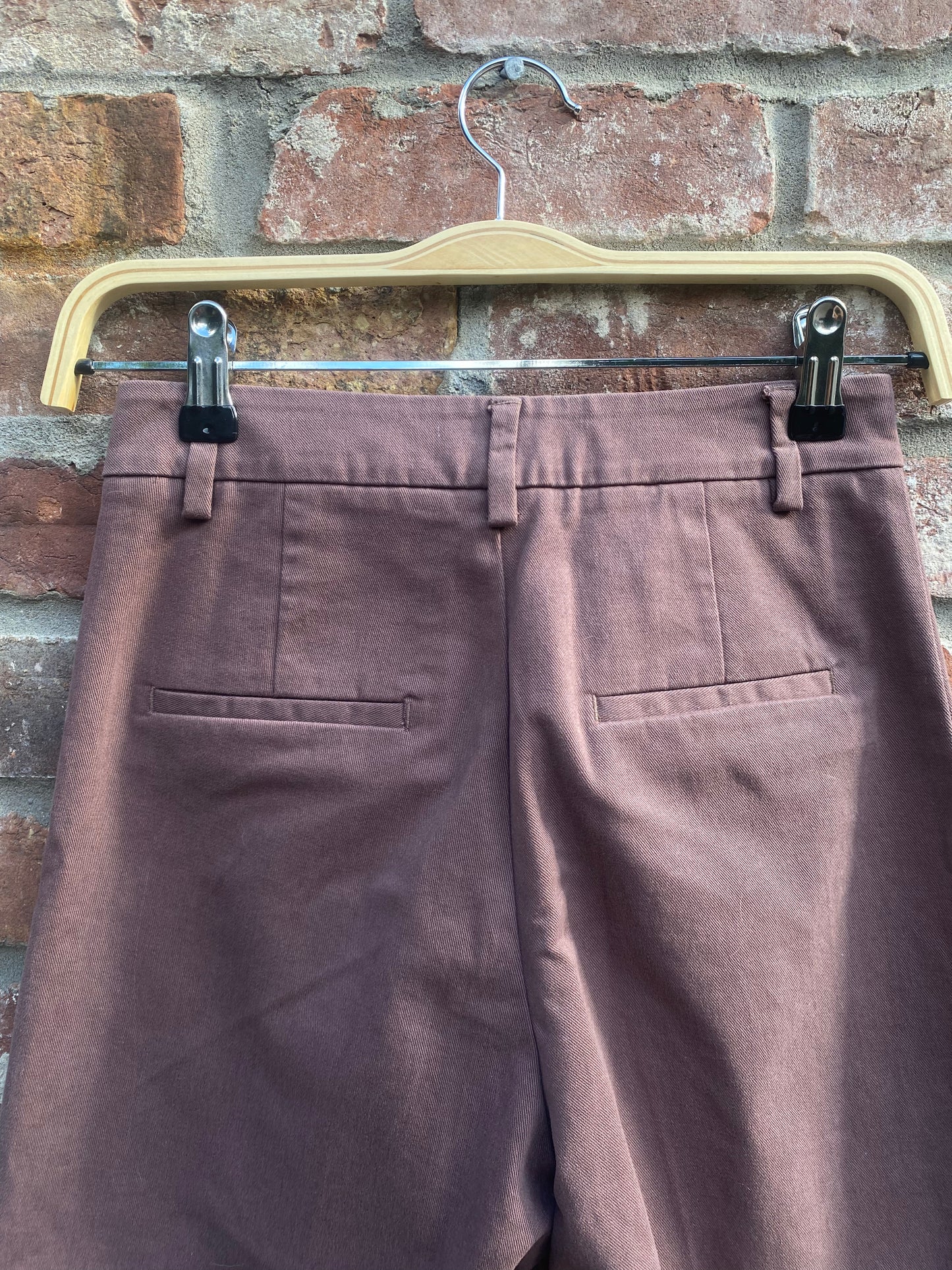 frank and oak josephine wide leg trouser