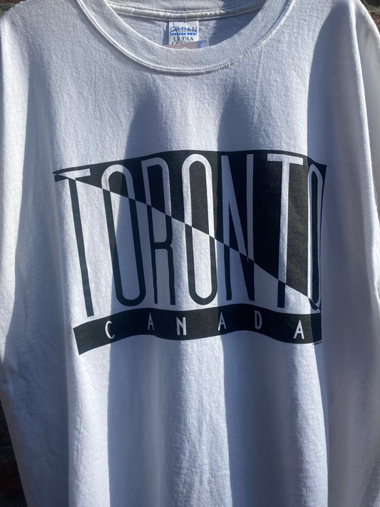vintage 90s nicholby's toronto tourist tee