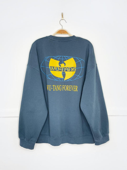 zara x wu - tang clan forever oversized sweatshirt - good market thrift store