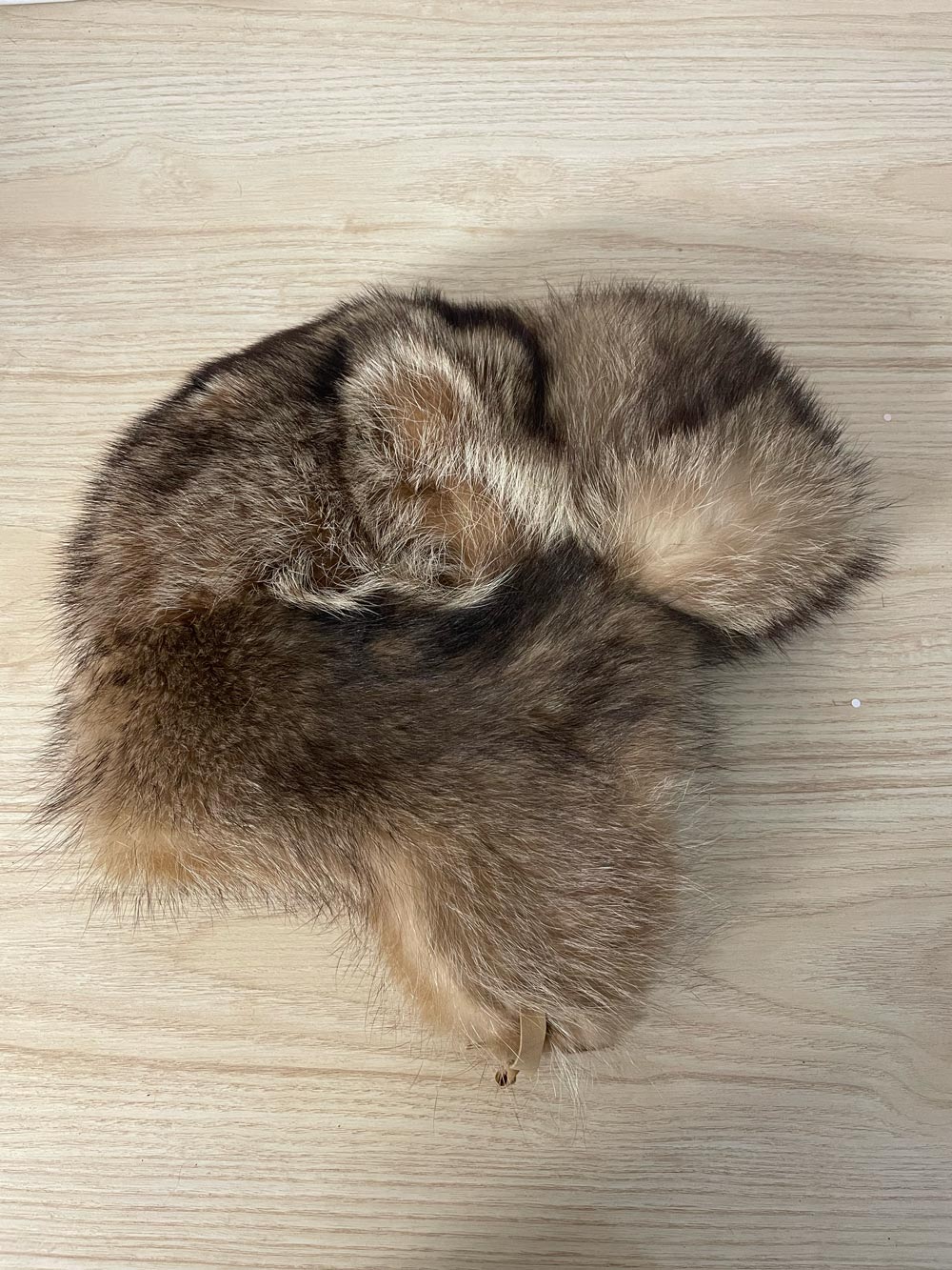 vintage fur trapper hat