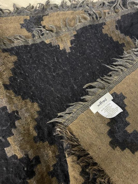 wilfred 100% wool blanket scarf