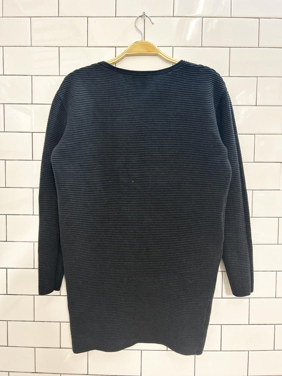 wilfred campanule silk + cashmere rib knit dress - good market thrift store