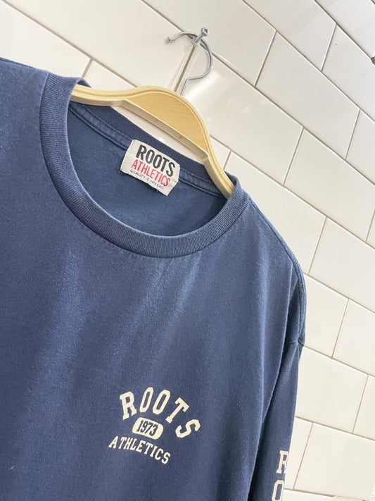 vintage 00s roots long sleeve tee - good market thrift store