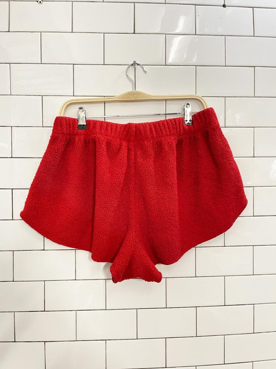 aerie fleece lounge shorts - good market thrift store