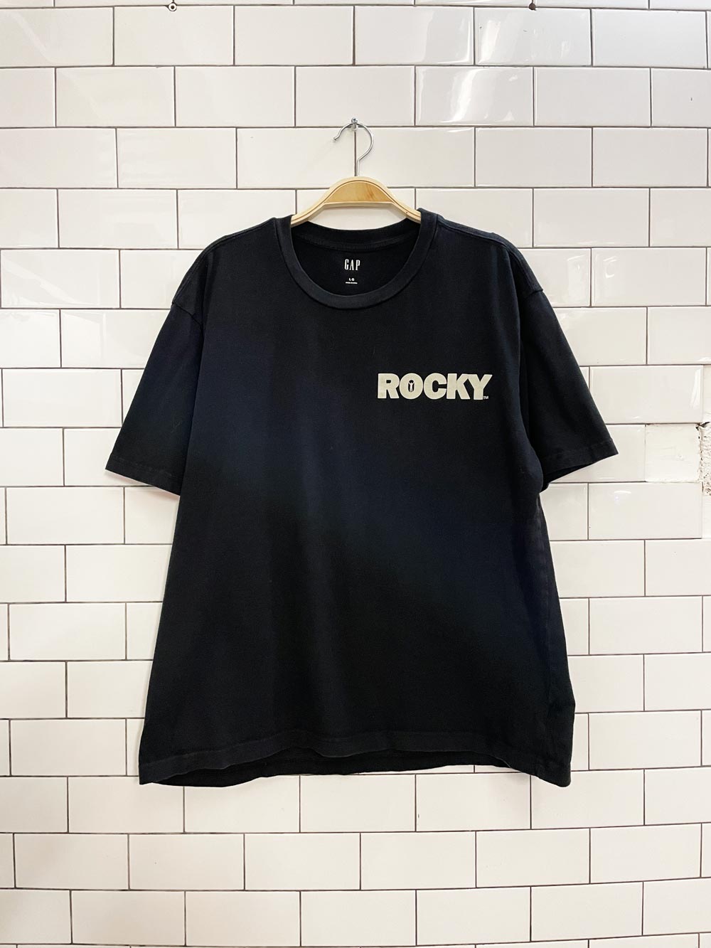 gap x rocky graphic tee - good market thrift store
