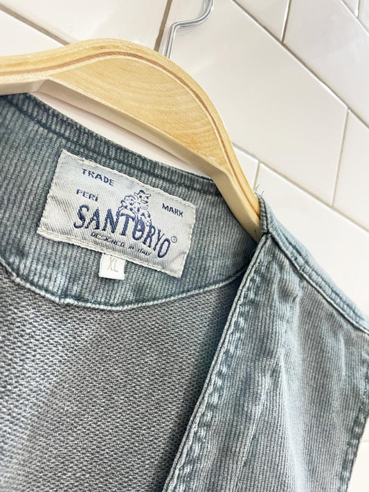 vintage santoryo italy corduroy vest - good market thrift store