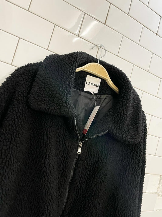 I.AM.GIA x UO pixie teddy coat - good market thrift store