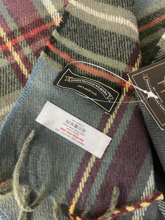 nwt james pringle weavers tartan scarf - good market thrift store