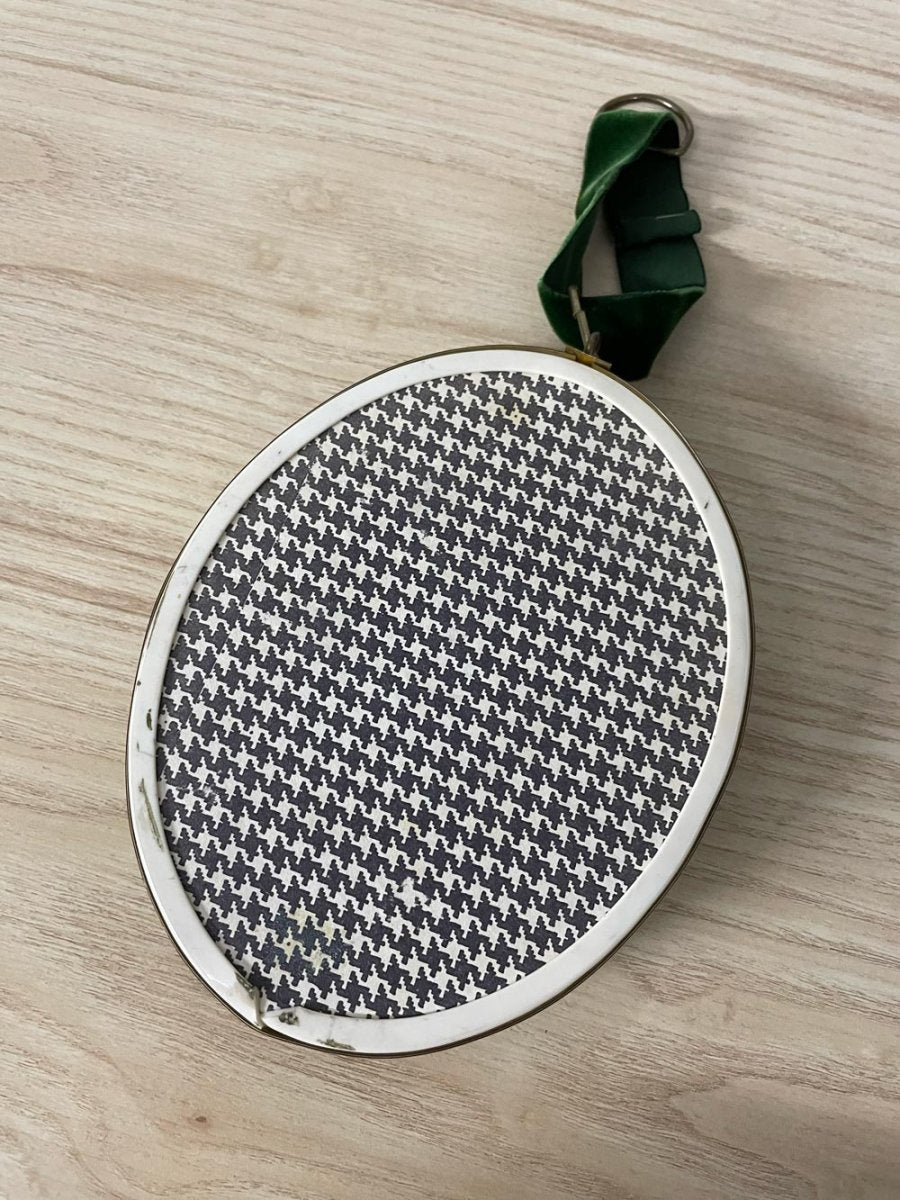 vintage dried flower wall art - good market thrift store