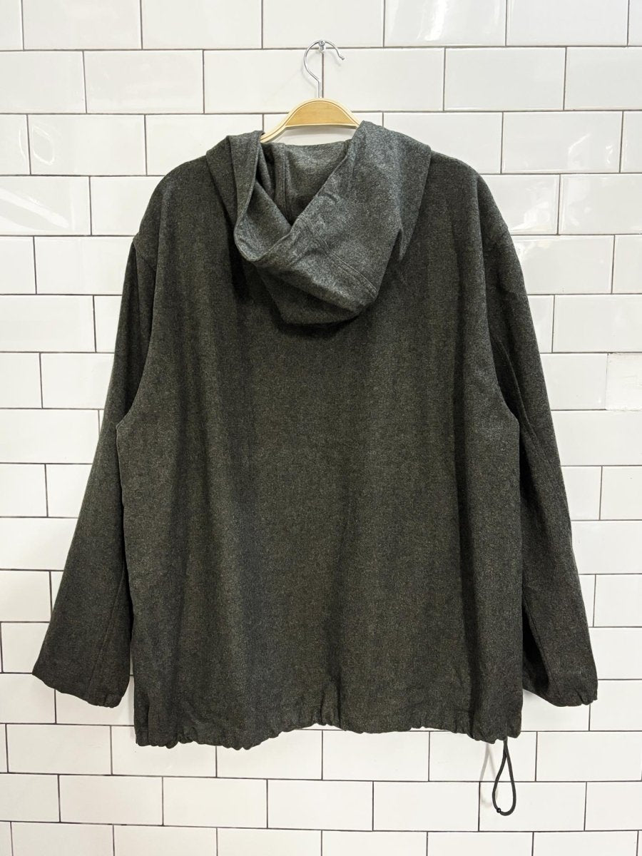 vintage polo golf ralph lauren felted wool pullover jacket - good market thrift store