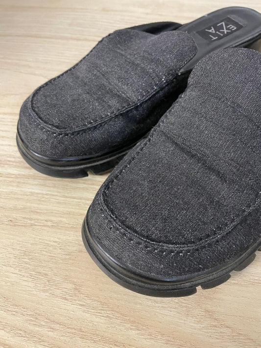 y2k exit la galaxy sparkly mules - good market thrift store