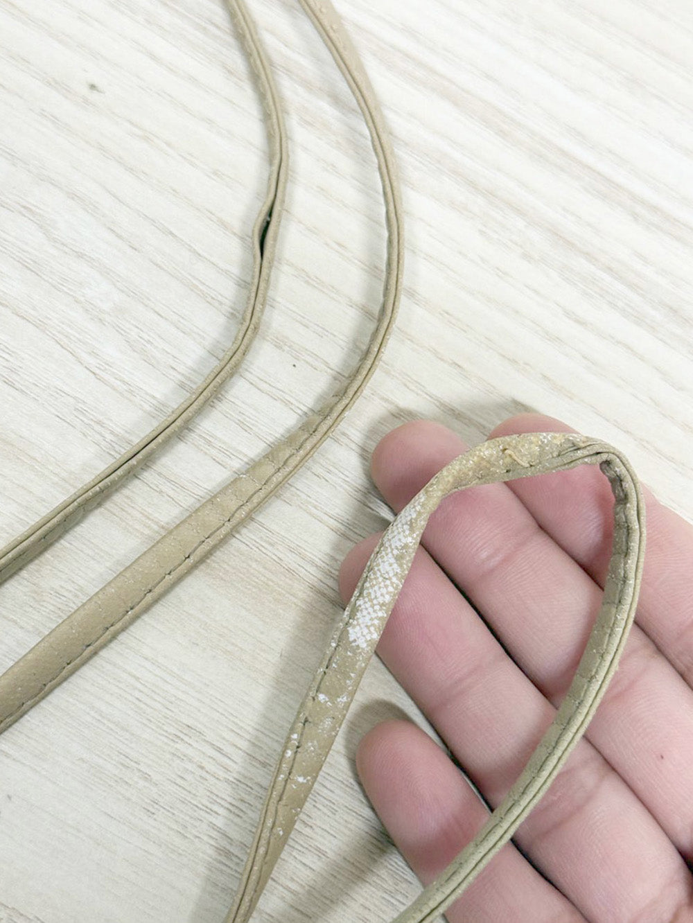 vintage mundi leather mini mirror crossbody bag