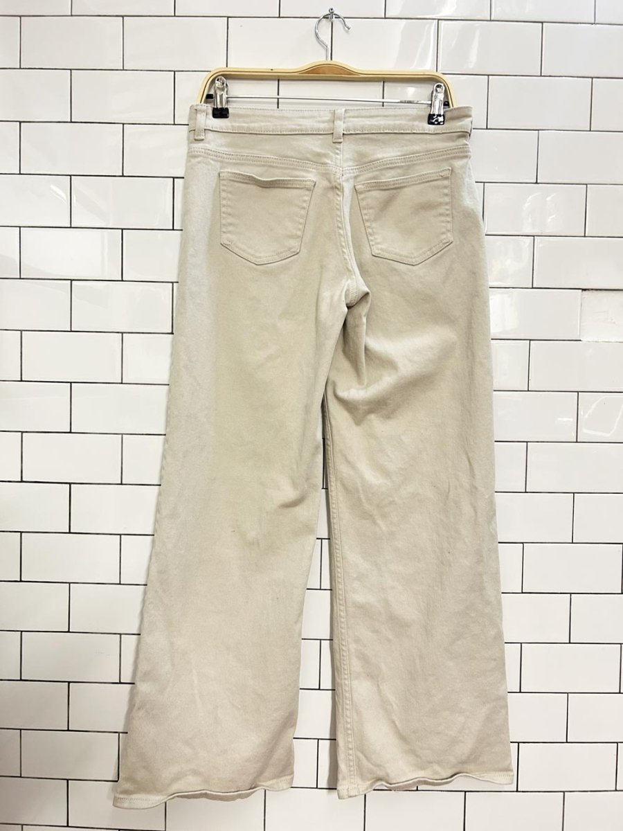 h&m mid - rise wide leg pants - good market thrift store