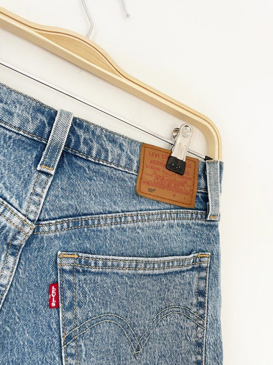 levi's 501 cut off denim shorts - good market thrift store
