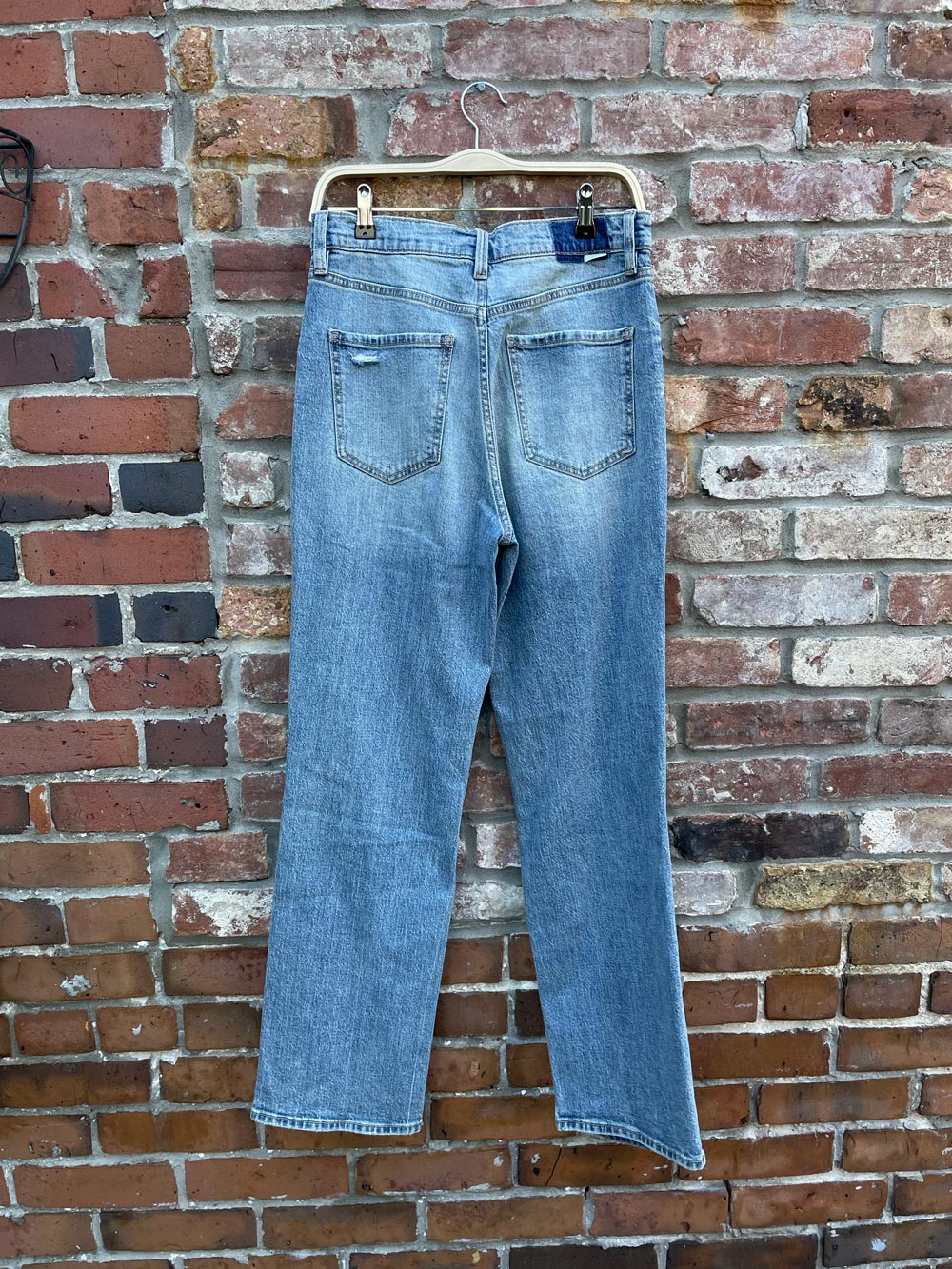 daze baggy leg ripped jeans