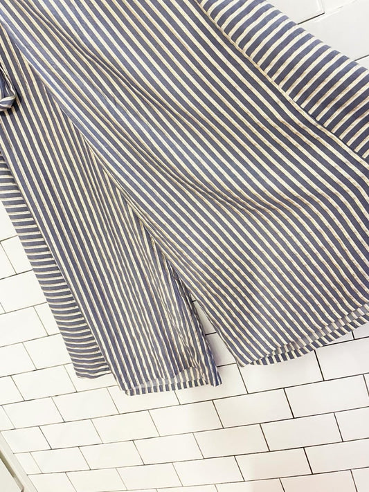 anthro eva franco wrap wide leg pants - good market thrift store