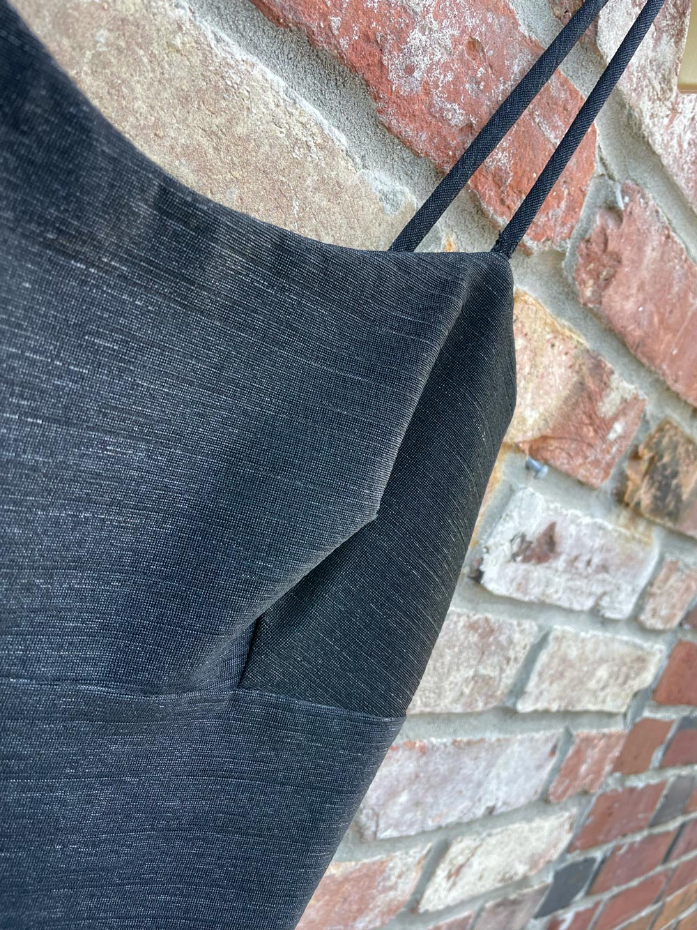 vintage 00's fairweather metallic minimal tank