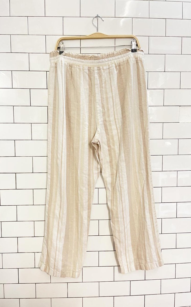 jeno neuman linen blend beach pant - good market thrift store