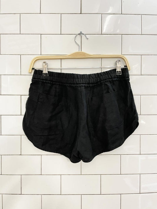 wilfred free linen blend track short - good market thrift store