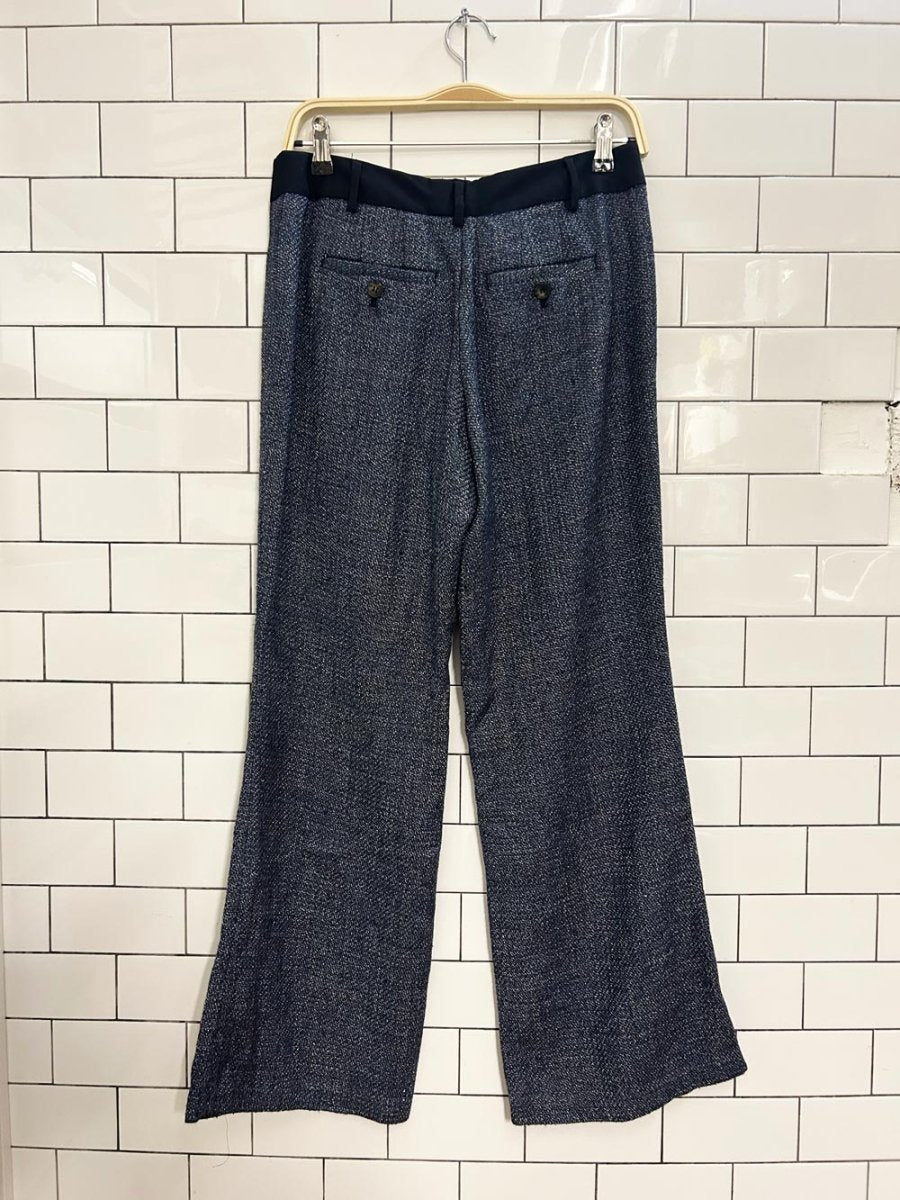 anthro viscose knit flare pant - good market thrift store