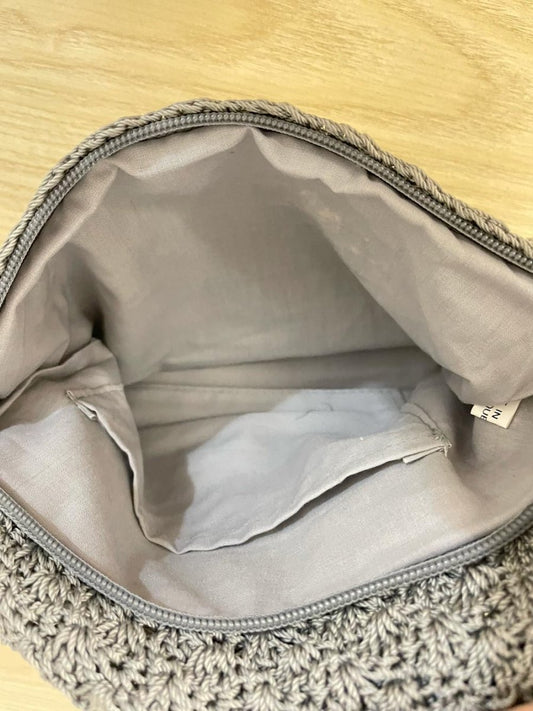 y2k crochet flap shoulder bag - good market thrift store