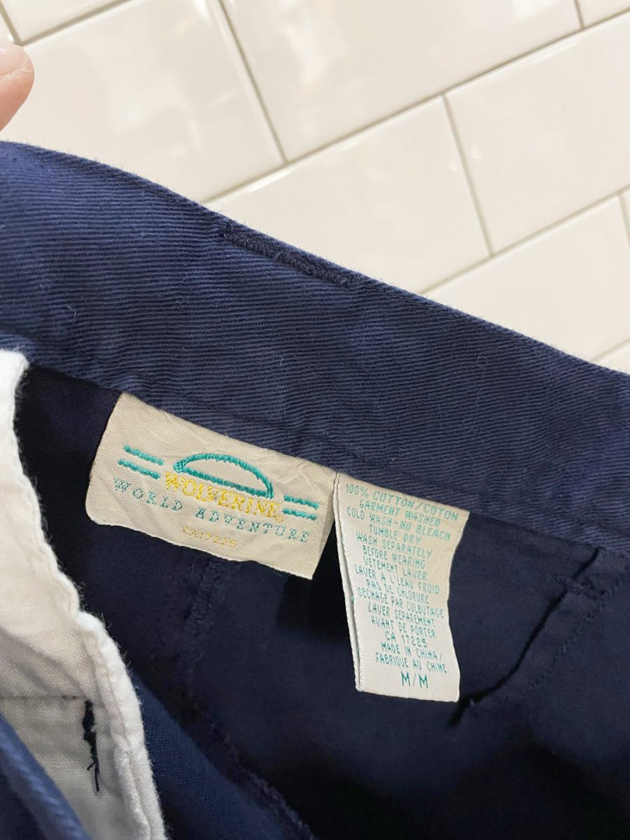 vintage 90s wolverine world adventurer pleated shorts - good market thrift store