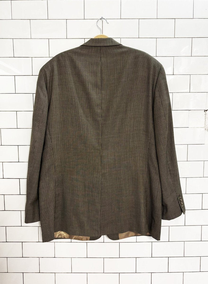 vintage 90s chaps 100% wool blazer | ralph lauren - good market thrift store