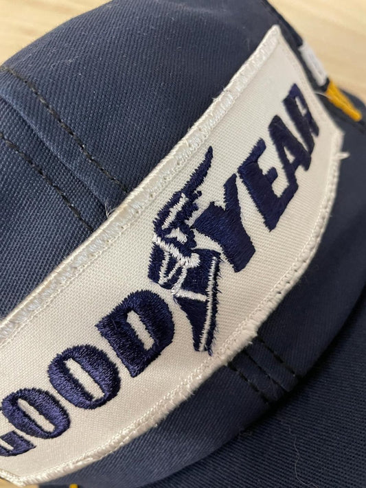 vintage 80s good year snapback hat - good market thrift store