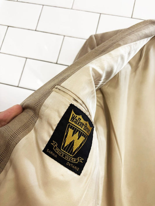 vintage 80s walker bros 100% wool blazer | country squire - good market thrift store