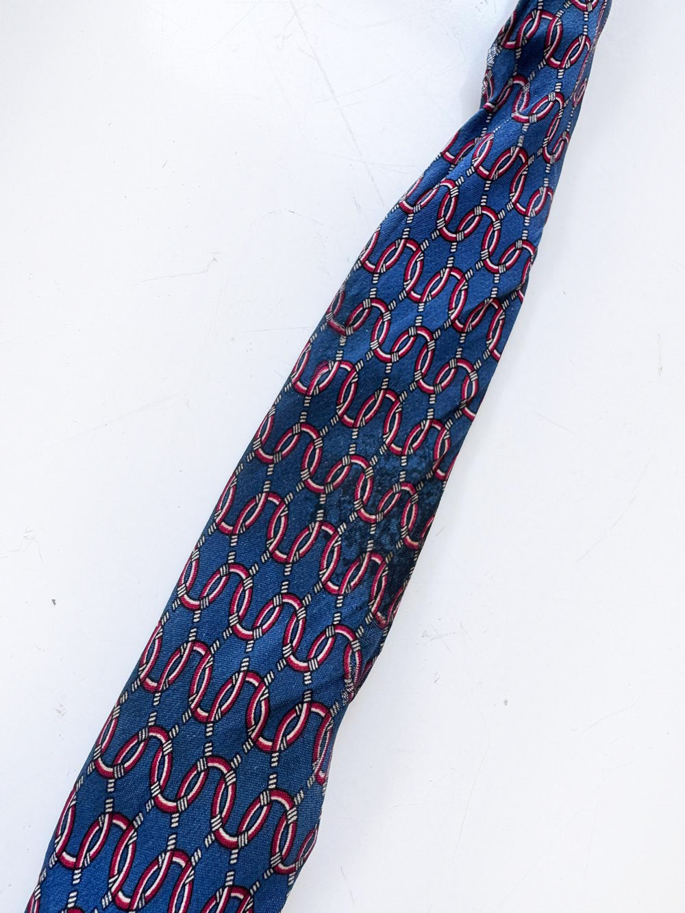 vintage gucci 100% silk necktie