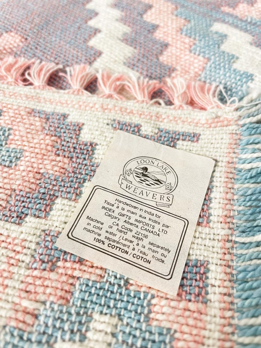 nwt x6 vintage 00s loon lake weavers cotton placemats - good market thrift store