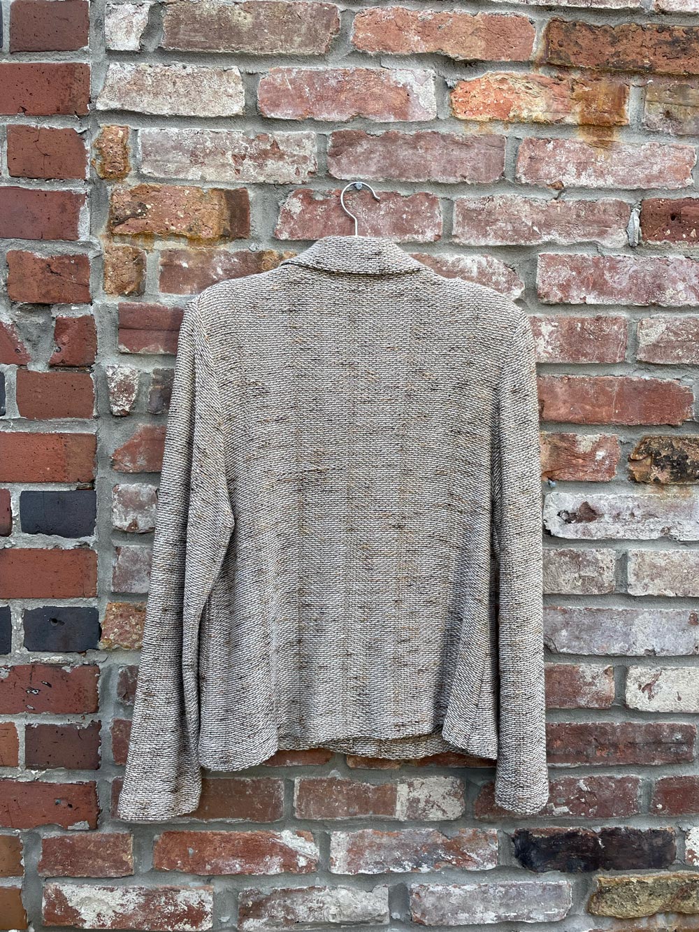 vintage my way tencel knit short jacket