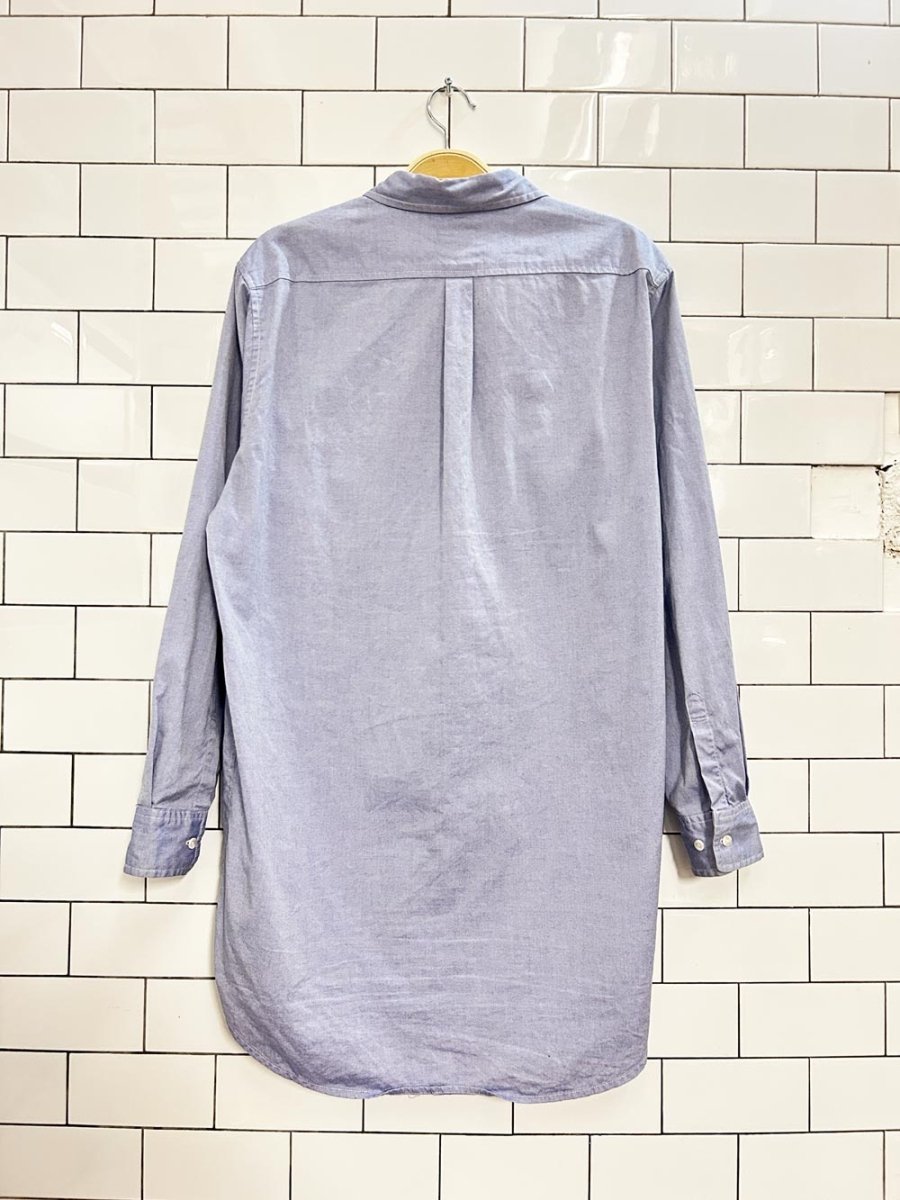 talula oxford boyfriend fit shirt dress - good market thrift store