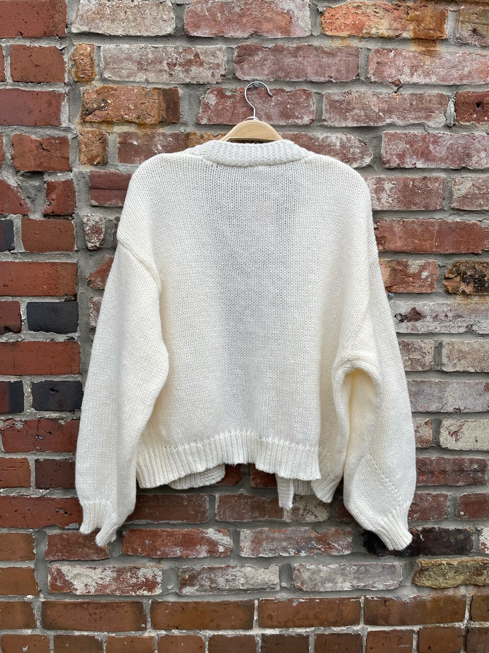 dreamers 3d butterfly knit cardigan