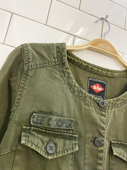 lee cooper cropped utility jacket - good market thrift store