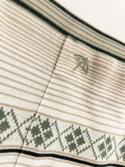 vintage arnold palmer argyle trim polo shirt - good market thrift store